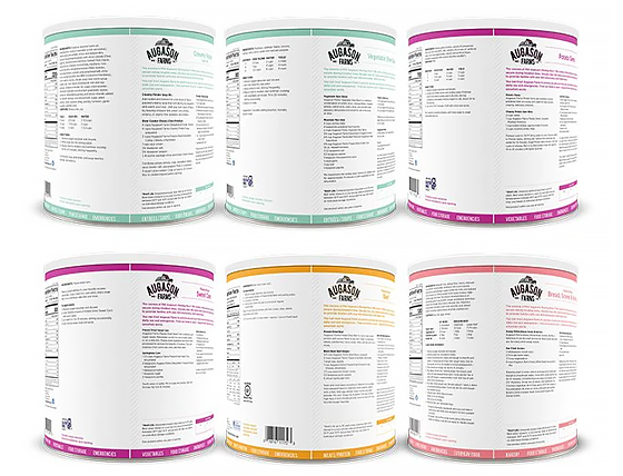 Augason Farms: Dinner Variety Pack (6 Cans)